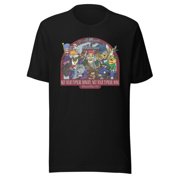 Coal Region Winery Not Typical Unisex t-shirt - Image 2