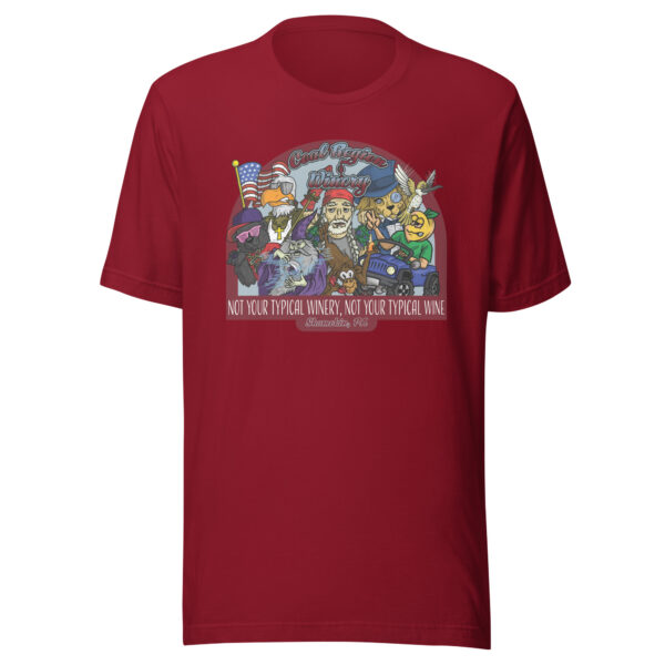 Coal Region Winery Not Typical Unisex t-shirt - Image 3