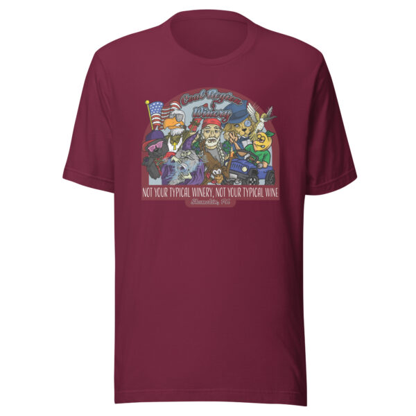 Coal Region Winery Not Typical Unisex t-shirt - Image 4