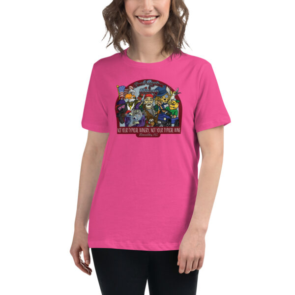 Coal Region Winery Not Typical Women's Relaxed T-Shirt - Image 7