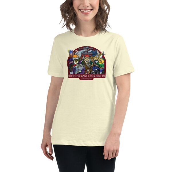 Coal Region Winery Not Typical Women's Relaxed T-Shirt - Image 13