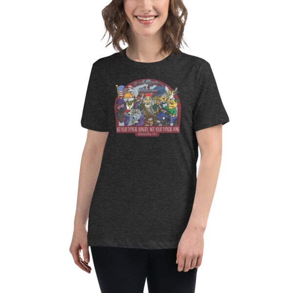 Coal Region Winery Not Typical Women's Relaxed T-Shirt - Image 4