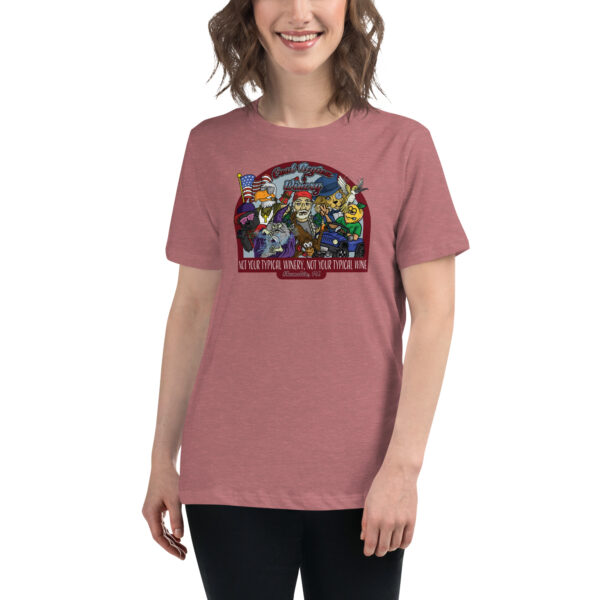 Coal Region Winery Not Typical Women's Relaxed T-Shirt - Image 8