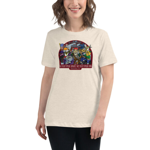 Coal Region Winery Not Typical Women's Relaxed T-Shirt - Image 12