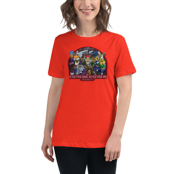Coal Region Winery Not Typical Women's Relaxed T-Shirt - Image 5