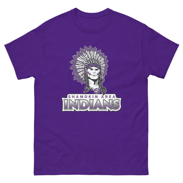 Shamokin Area Logo Wordmark Unisex classic tee - Image 3