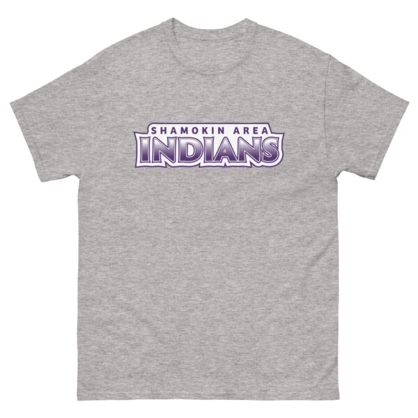 Shamokin Area Purple Wordmark Unisex classic tee