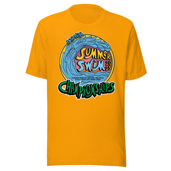 Anthracite Summer Swim Championships 2025 Unisex t-shirt - Image 7