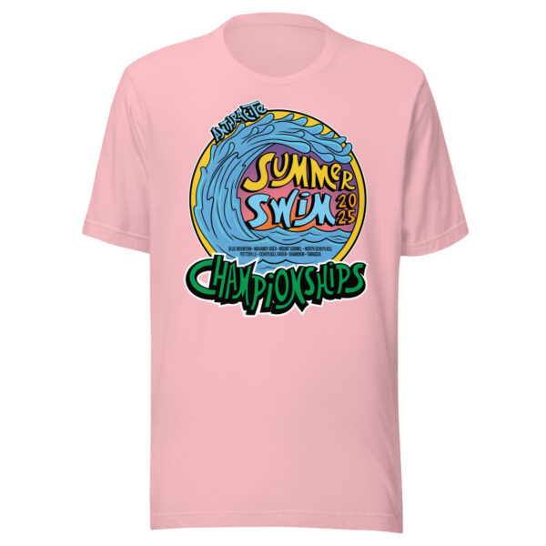 Anthracite Summer Swim Championships 2025 Unisex t-shirt - Image 8