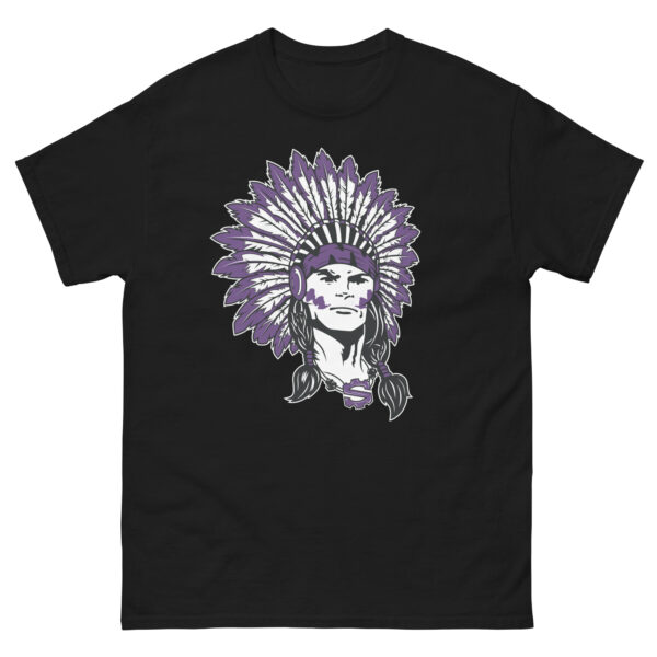 Shamokin Area Indians Indian Logo Unisex classic tee - Image 2