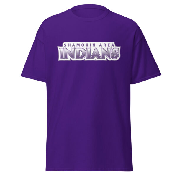 Shamokin Area Indians Wordmark Unisex classic tee - Image 3