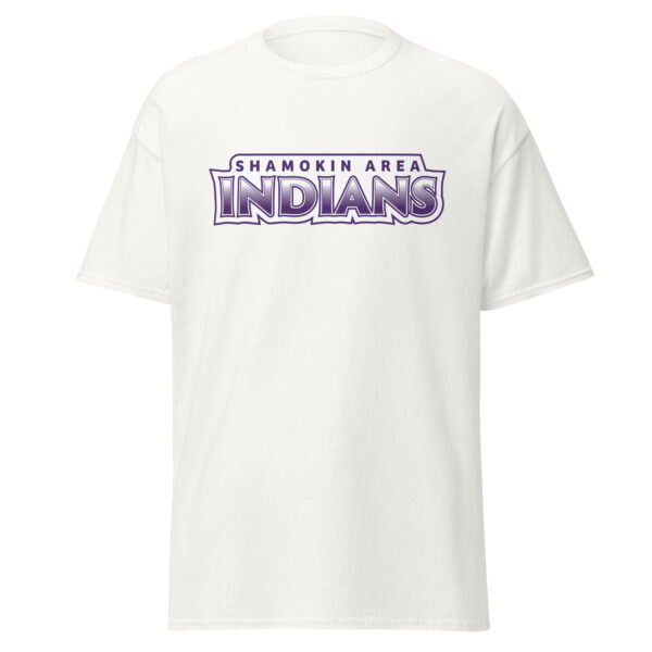 Shamokin Area Indians Wordmark Unisex classic tee - Image 4