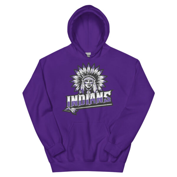 Shamokin Area Indians Alternate Unisex Hoodie - Image 2