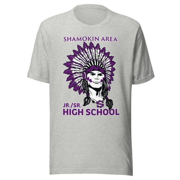 Shamokin Area High School Alternate Unisex t-shirt - Image 4