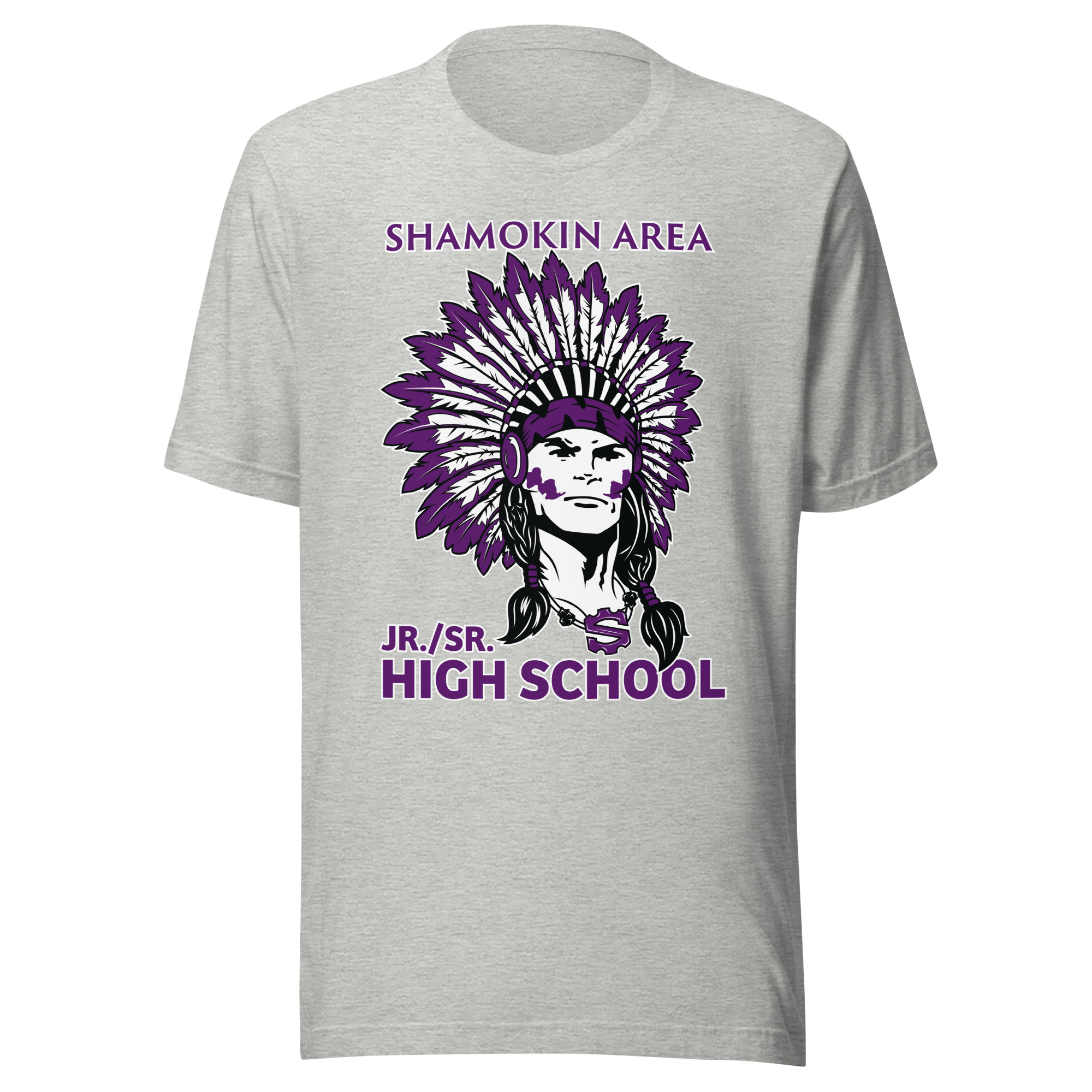 Shamokin Area High School Alternate Unisex t-shirt - Image 4