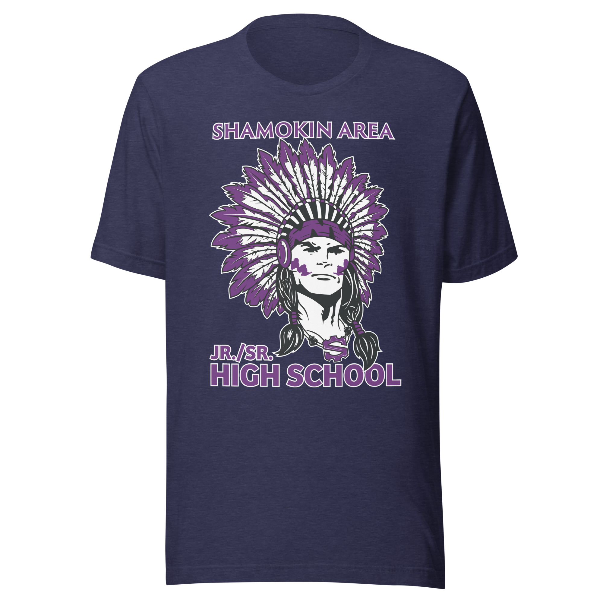 Shamokin Area High School Alternate Unisex t-shirt - Image 3
