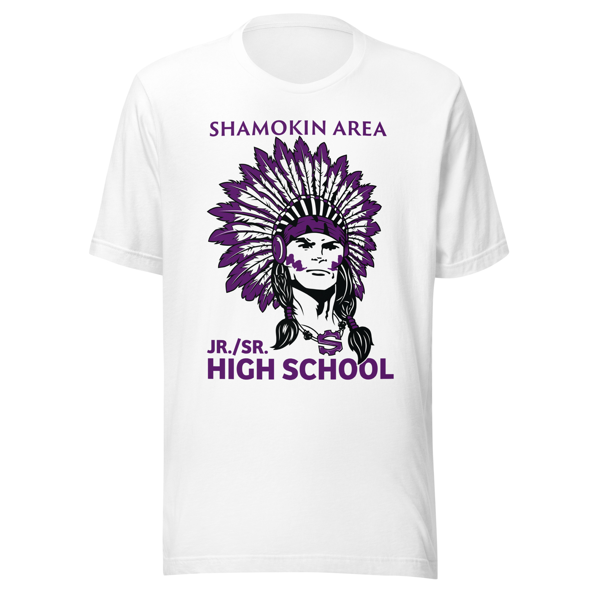 Shamokin Area High School Alternate Unisex t-shirt - Image 5
