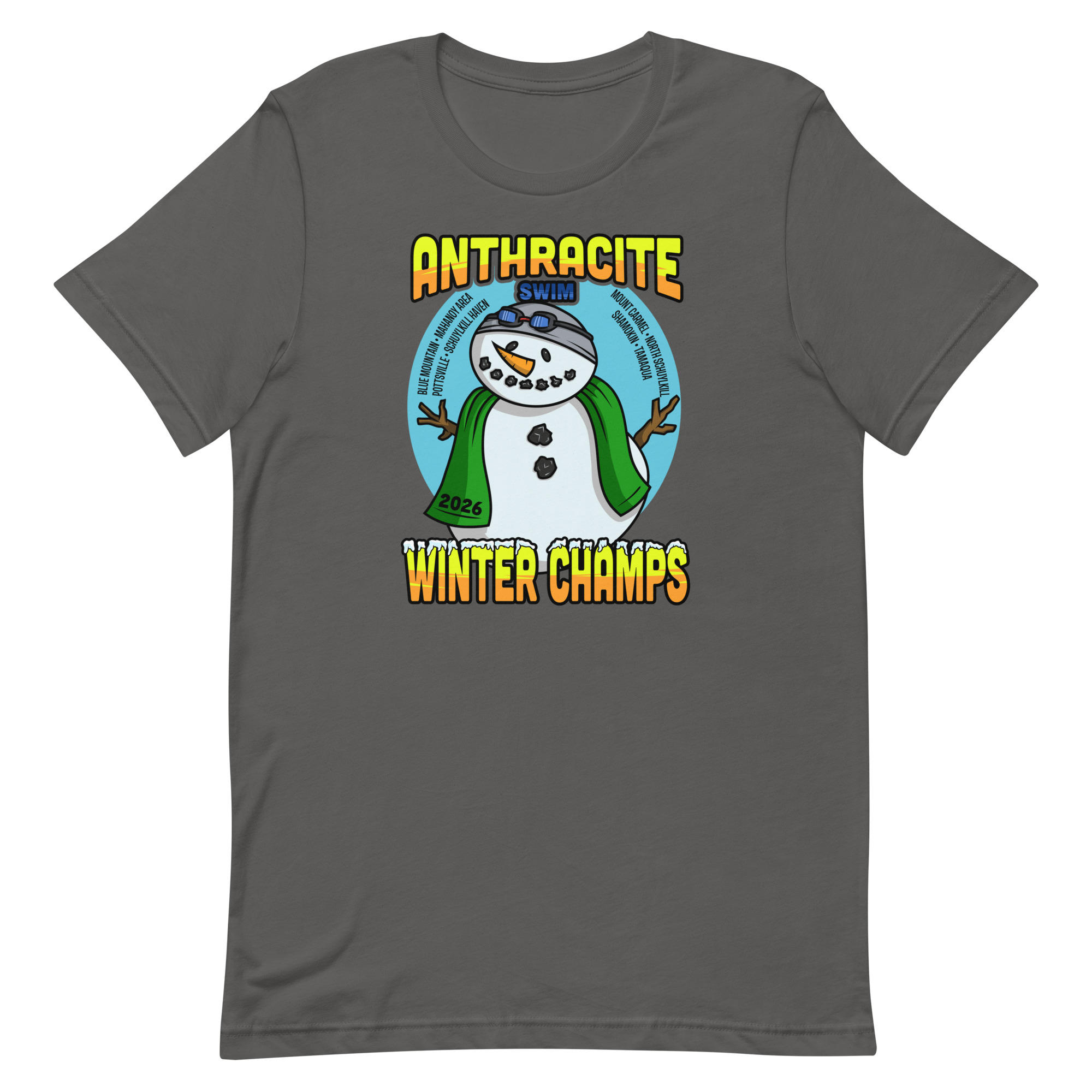 Anthracite Winter Swim Champs 2026 Adult Shirt - Image 6