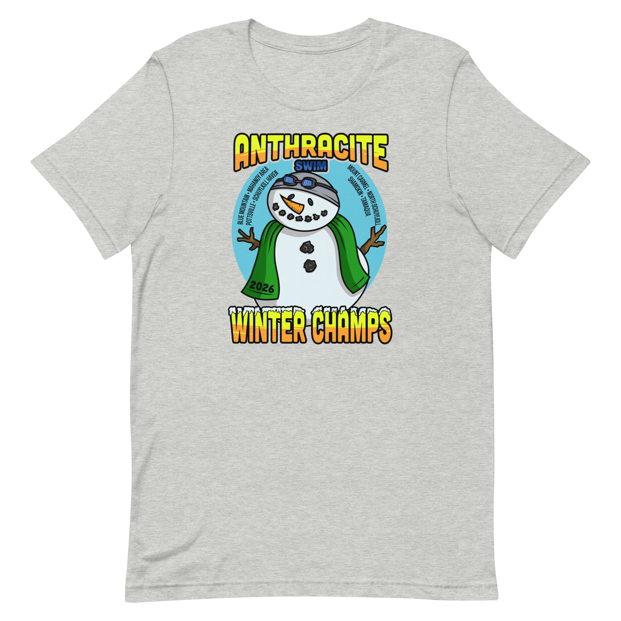 Anthracite Winter Swim Champs 2026 Adult Shirt - Image 9
