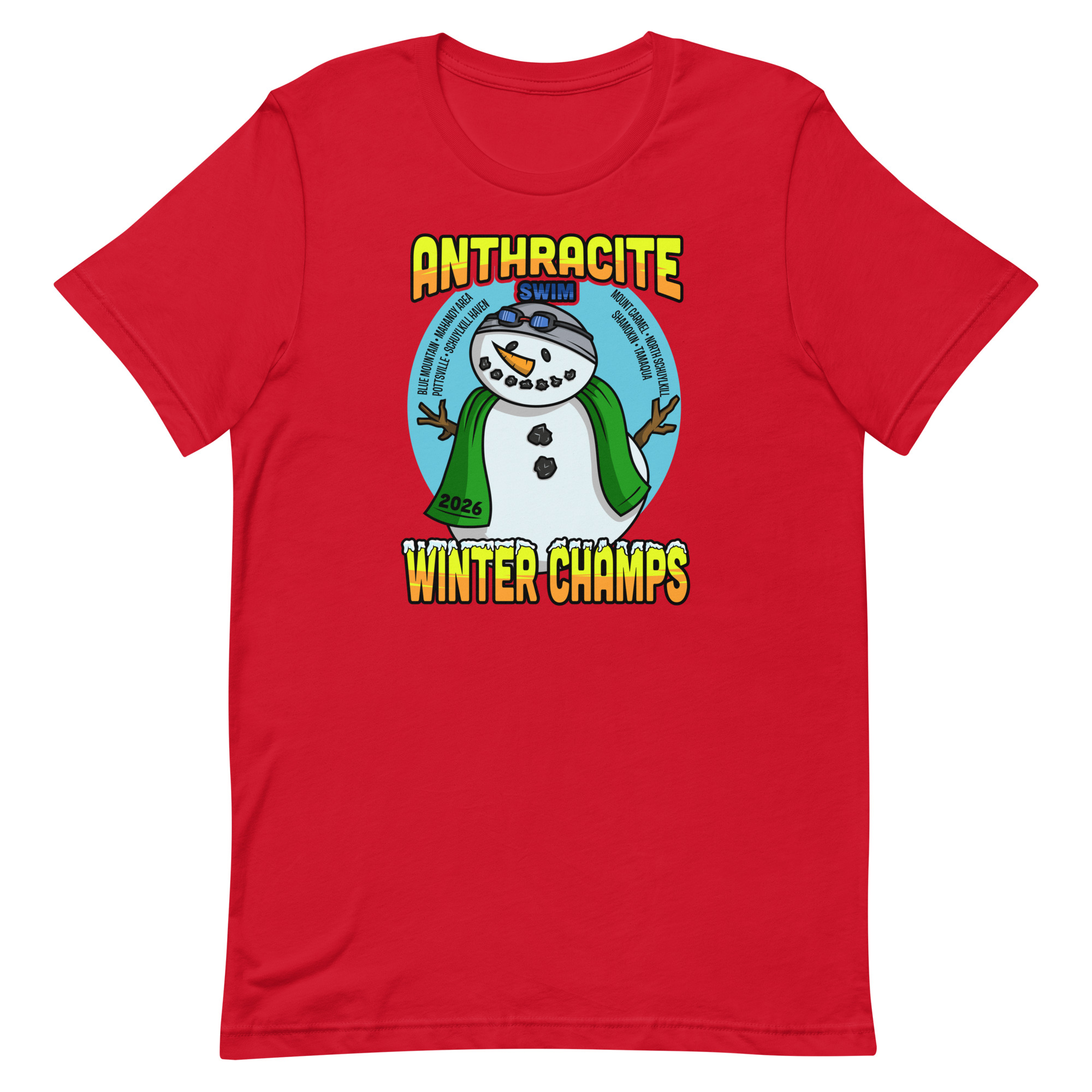 Anthracite Winter Swim Champs 2026 Adult Shirt - Image 4