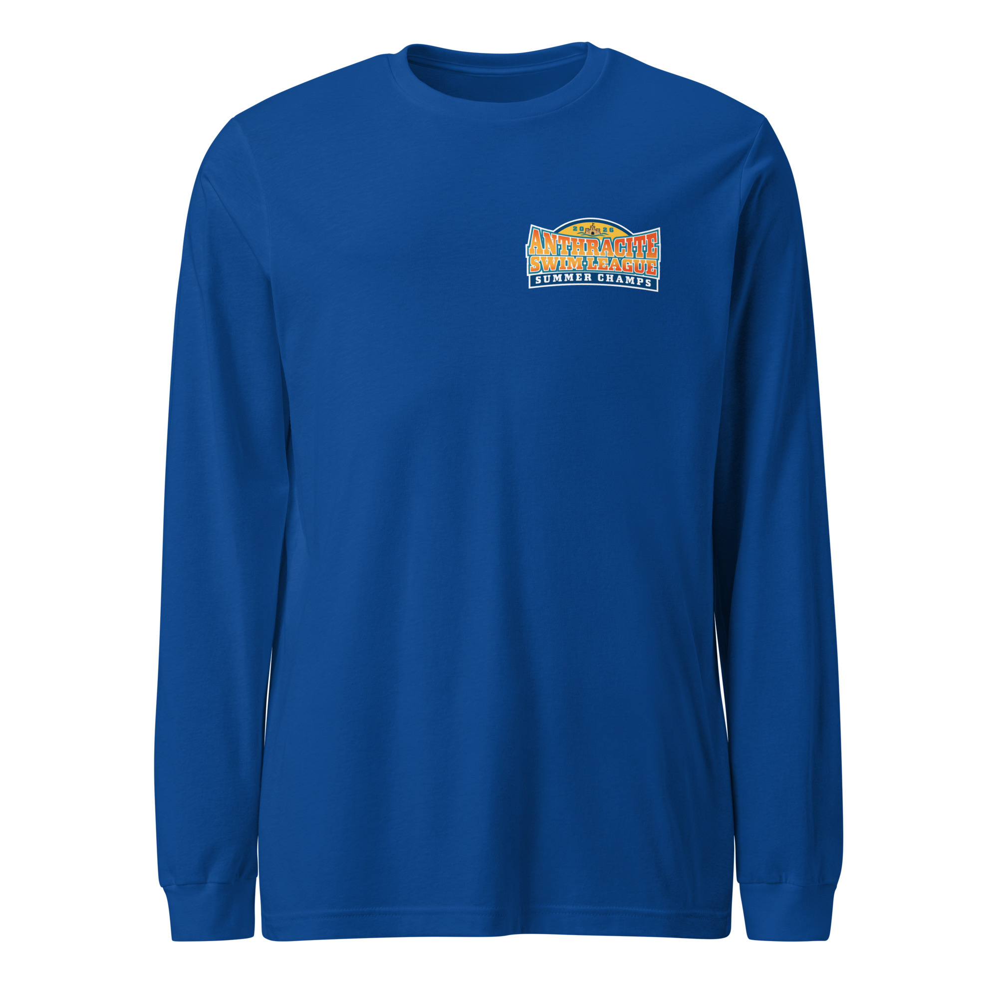 2026 Anthracite Swim Summer Champs Unisex Long Sleeve Tee - Image 5