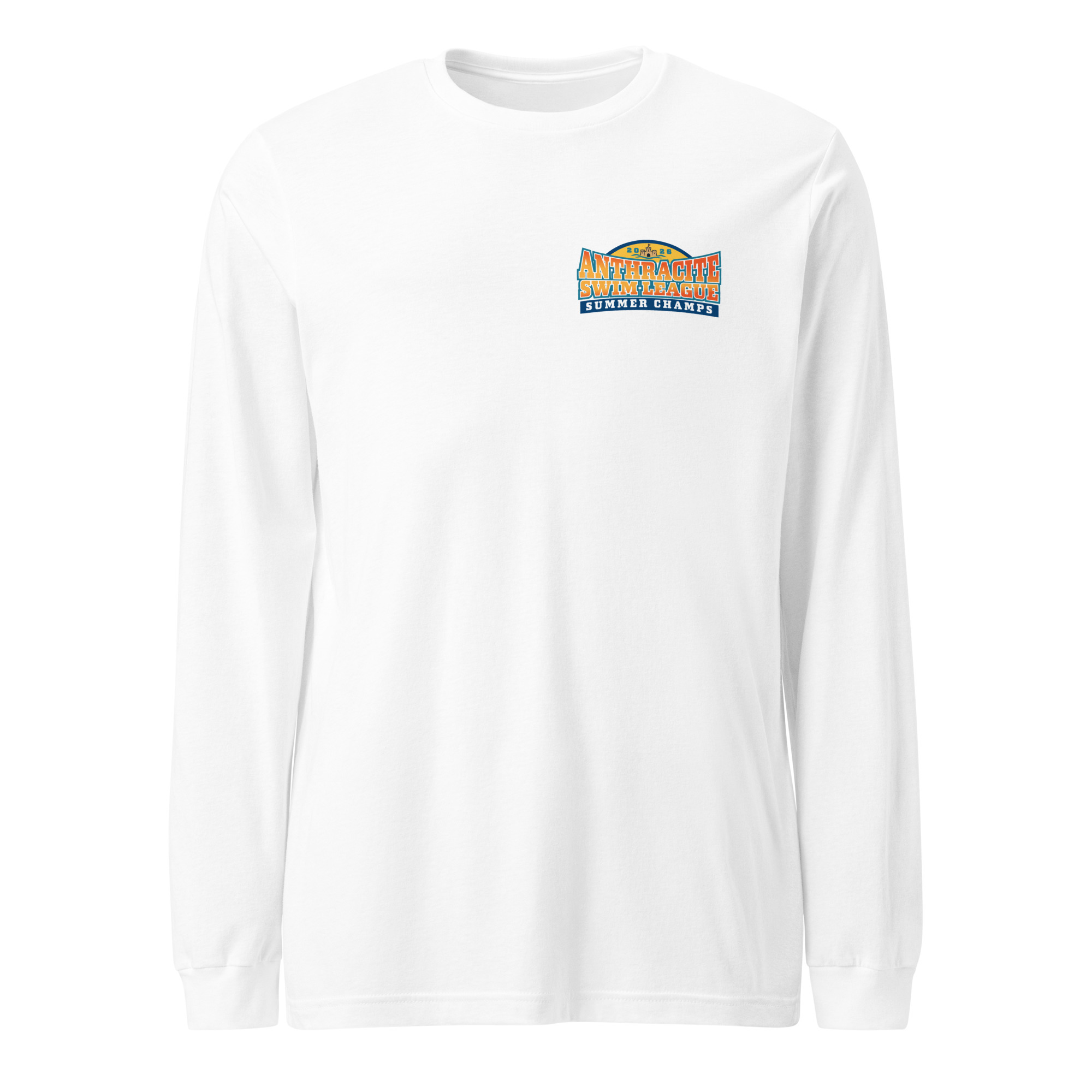 2026 Anthracite Swim Summer Champs Unisex Long Sleeve Tee - Image 8