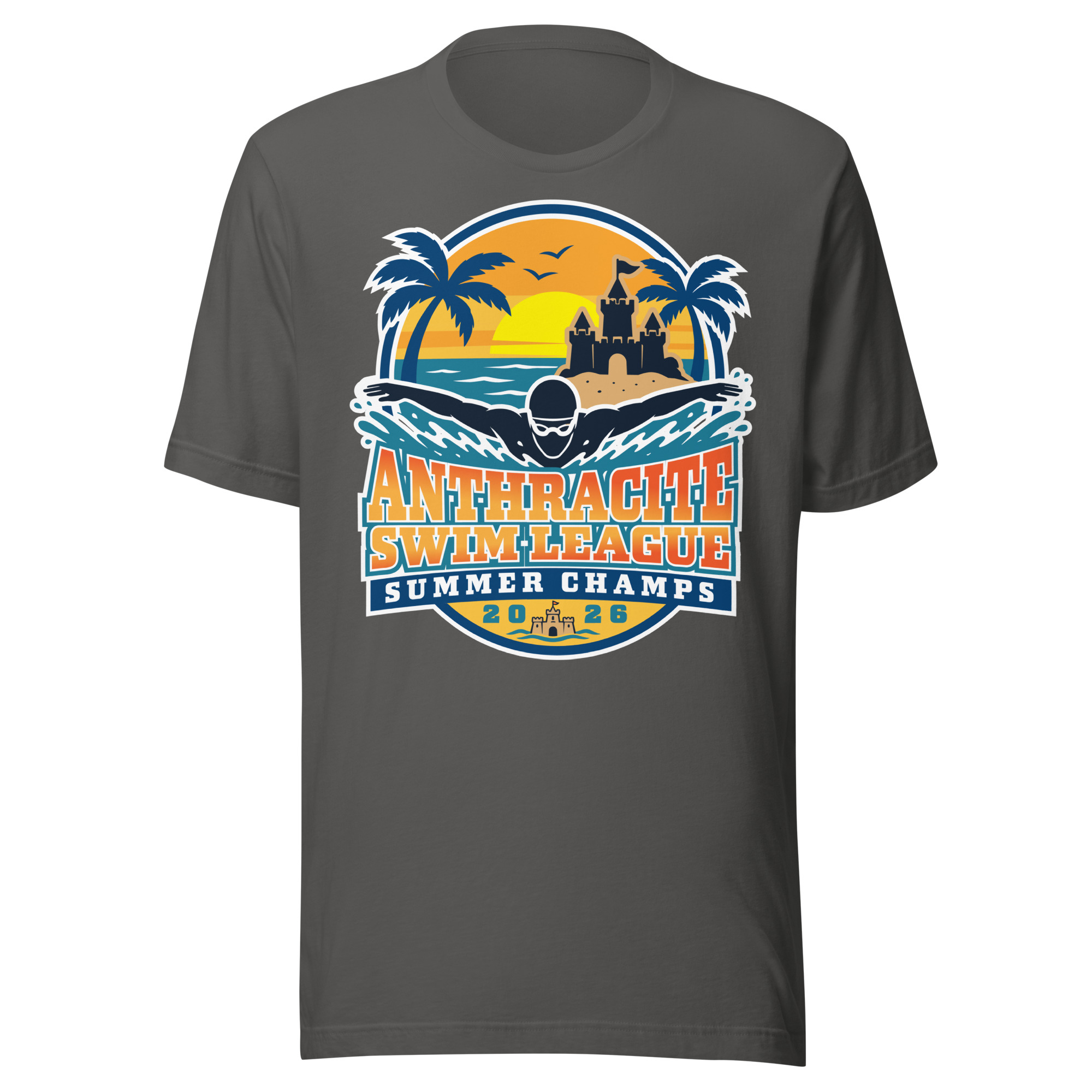 2026 Anthracite Swim Summer Champs Adult Shirt - Image 6