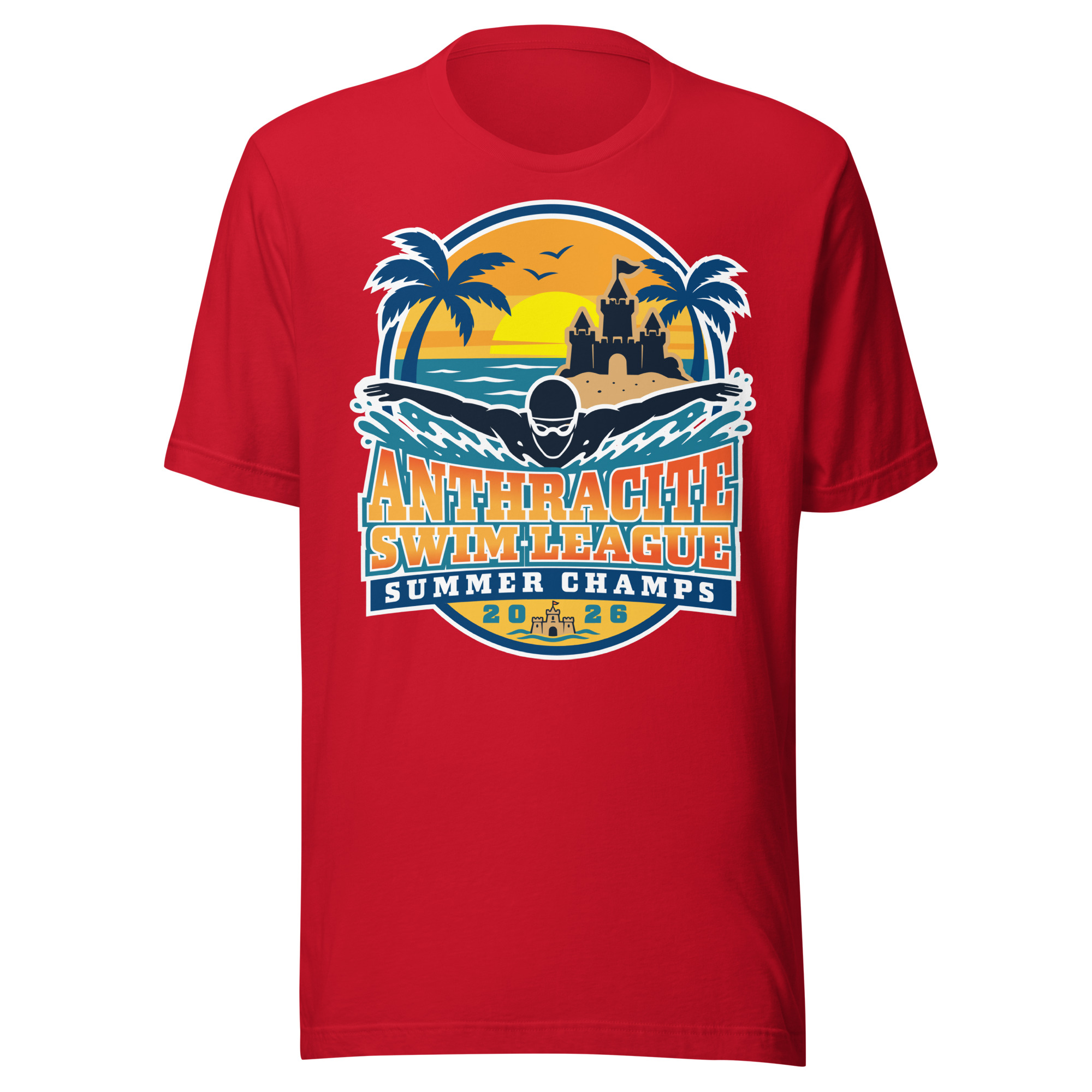 2026 Anthracite Swim Summer Champs Adult Shirt - Image 4