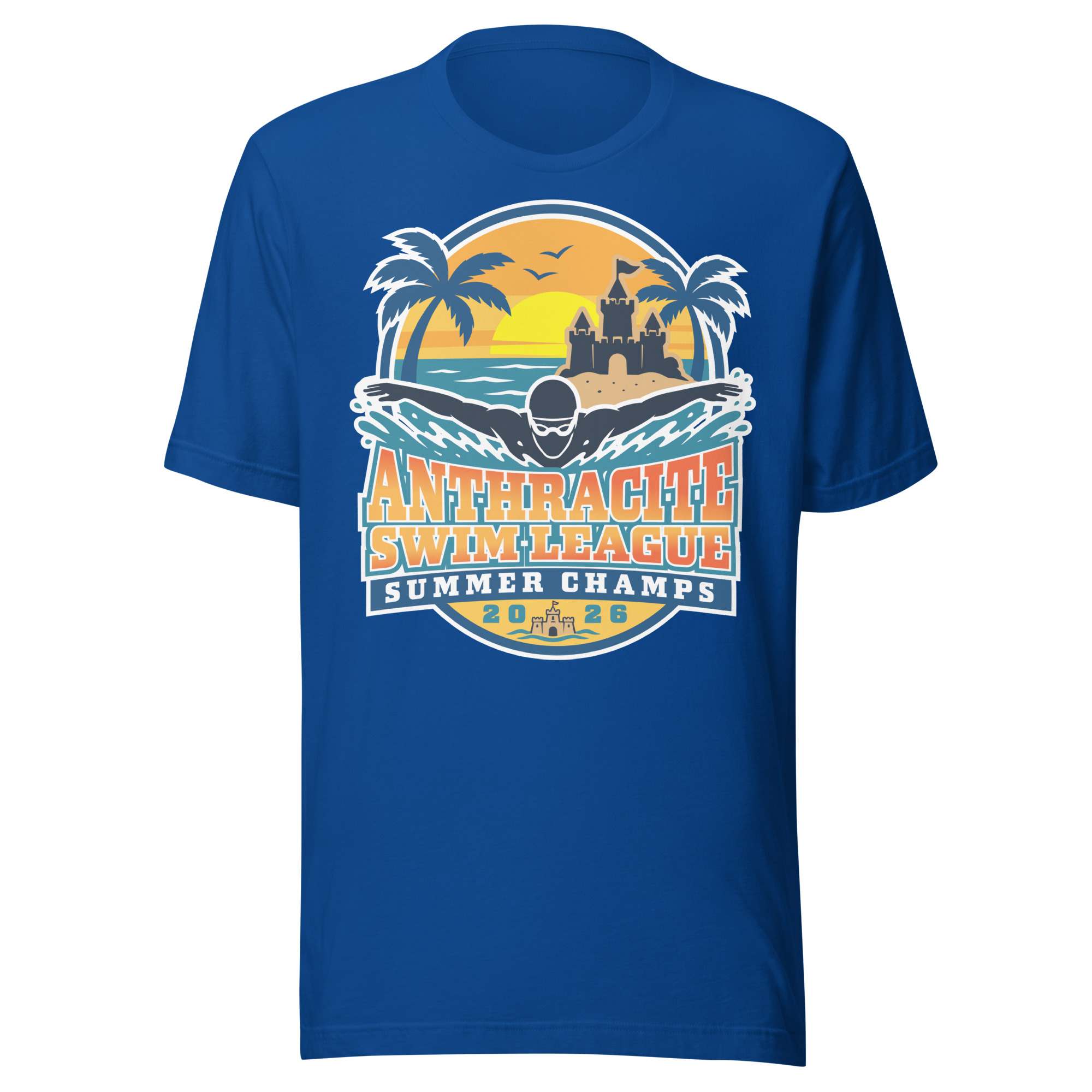 2026 Anthracite Swim Summer Champs Adult Shirt - Image 5