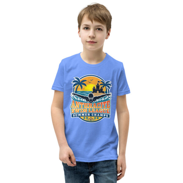 2026 Anthracite Swim Summer Champs Youth Short Sleeve T-Shirt