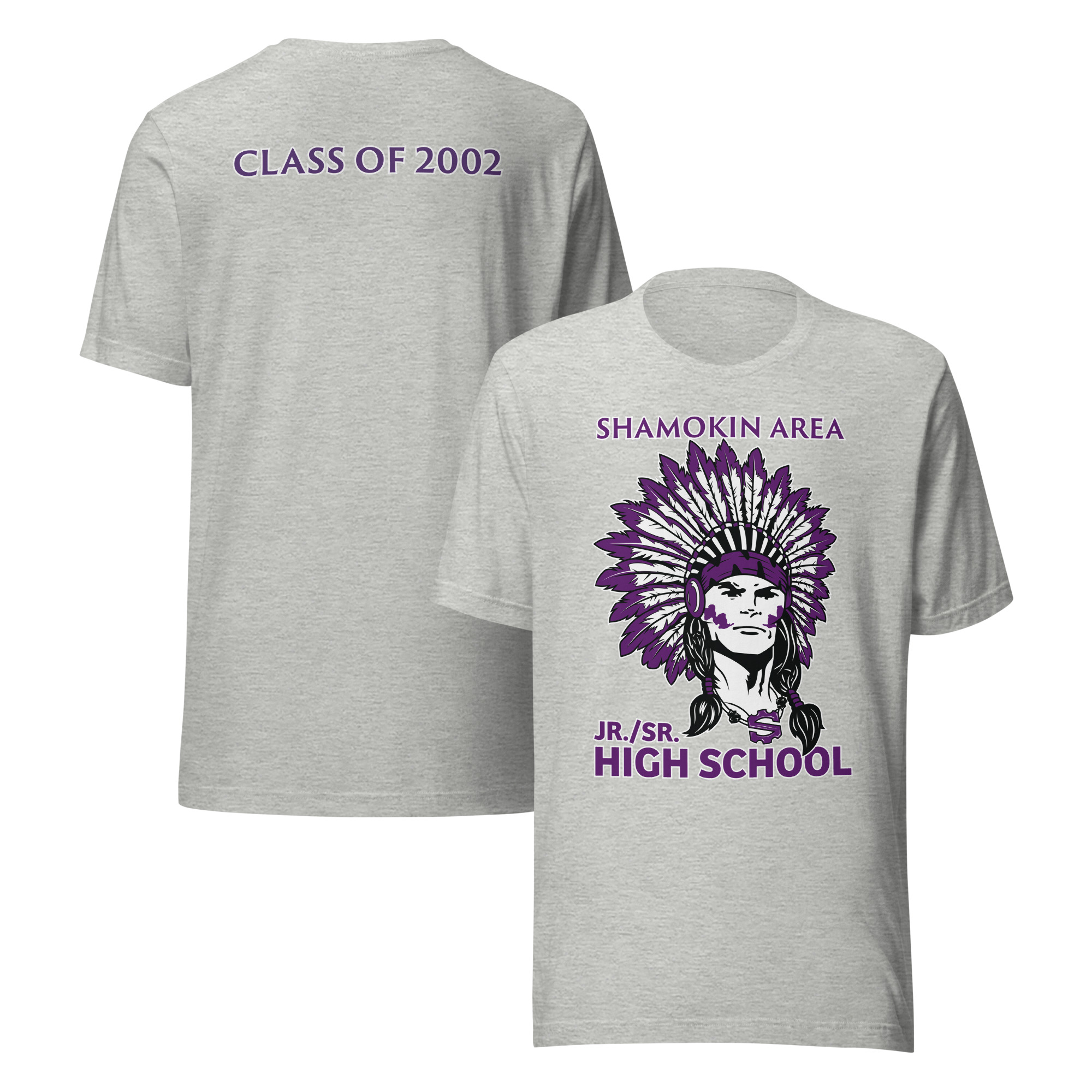 Shamokin Area School Class of 2002 Unisex t-shirt - Image 5
