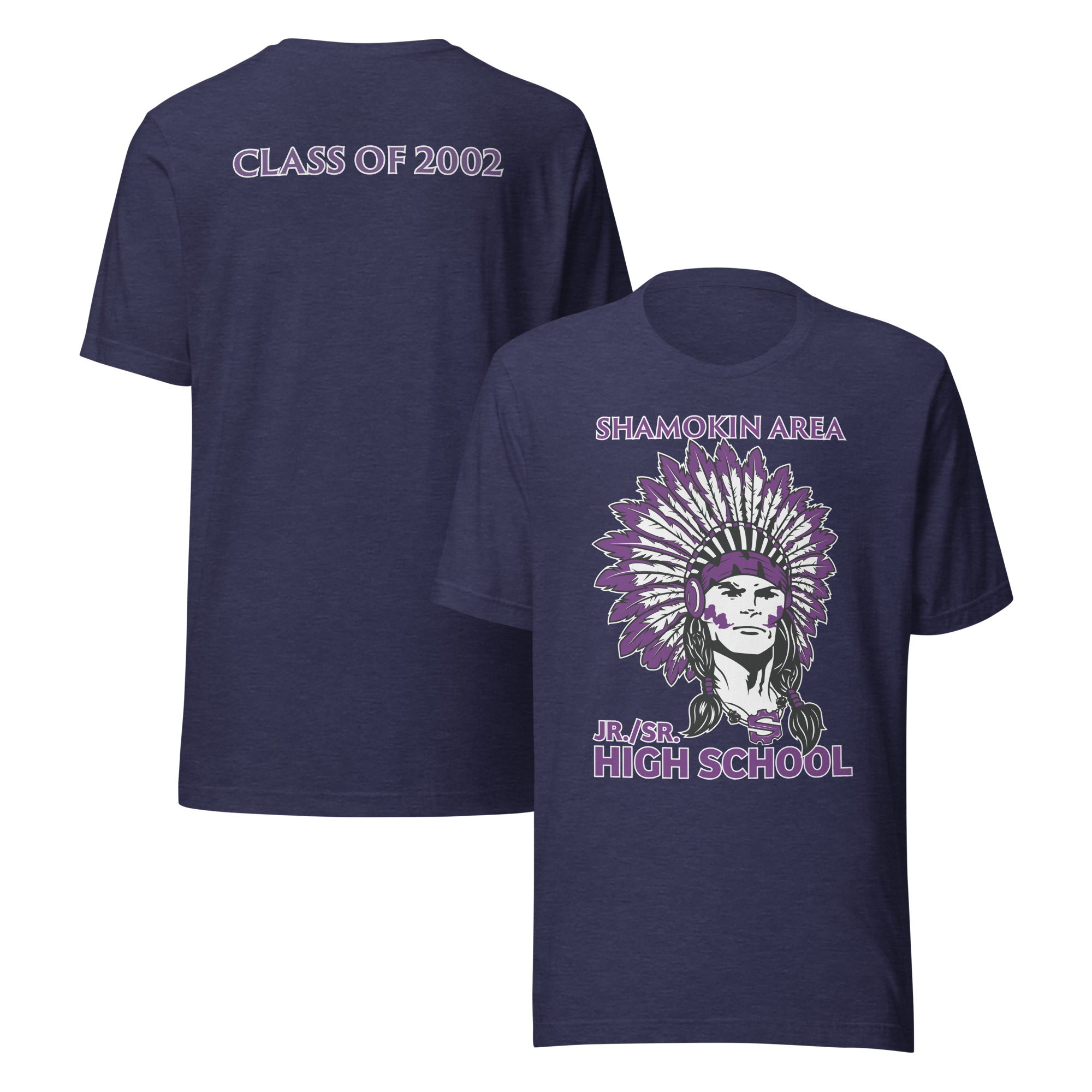 Shamokin Area School Class of 2002 Unisex t-shirt - Image 4