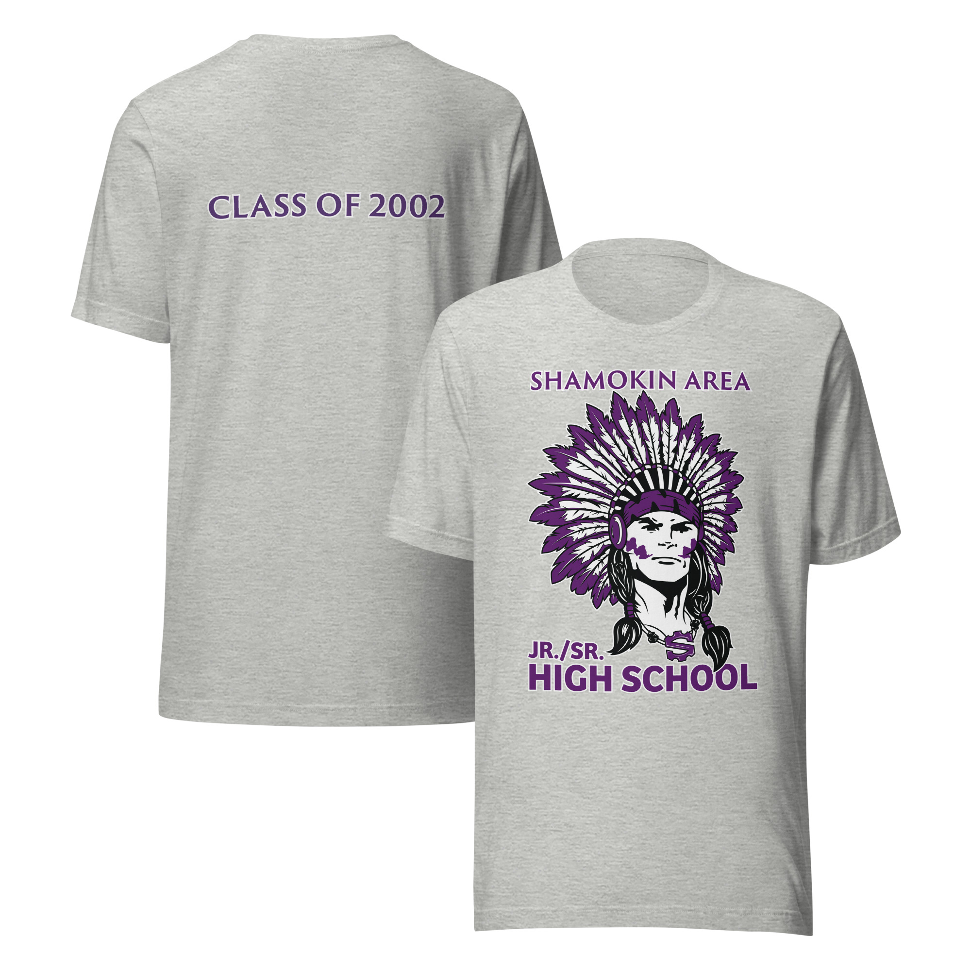 Shamokin Area Class of 2002 Unisex t-shirt - Image 5