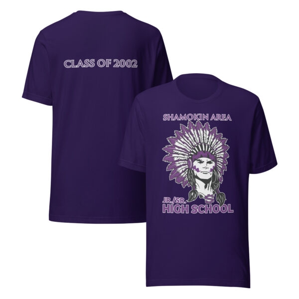 Shamokin Area Class of 2002 Unisex t-shirt