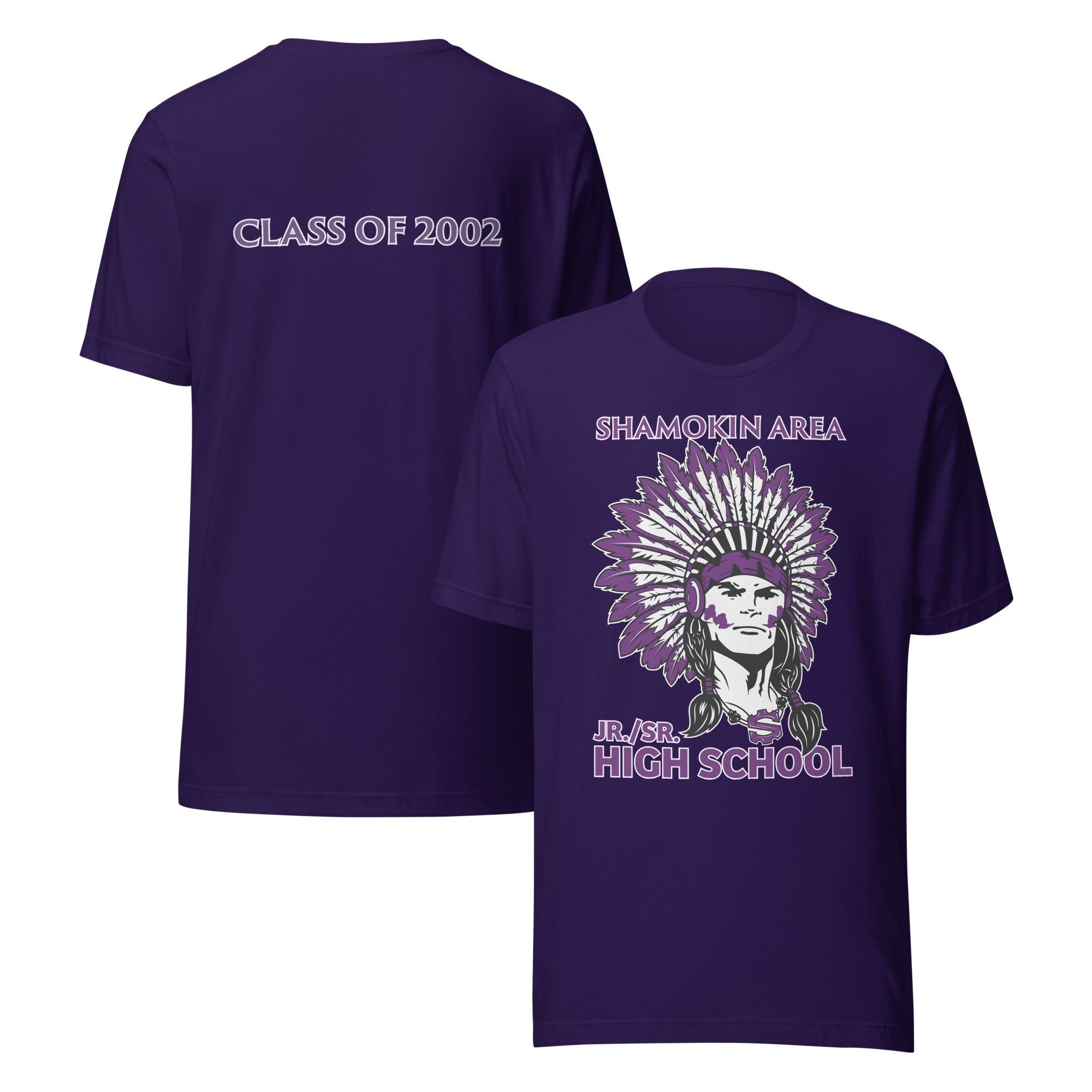 Shamokin Area Class of 2002 Unisex t-shirt