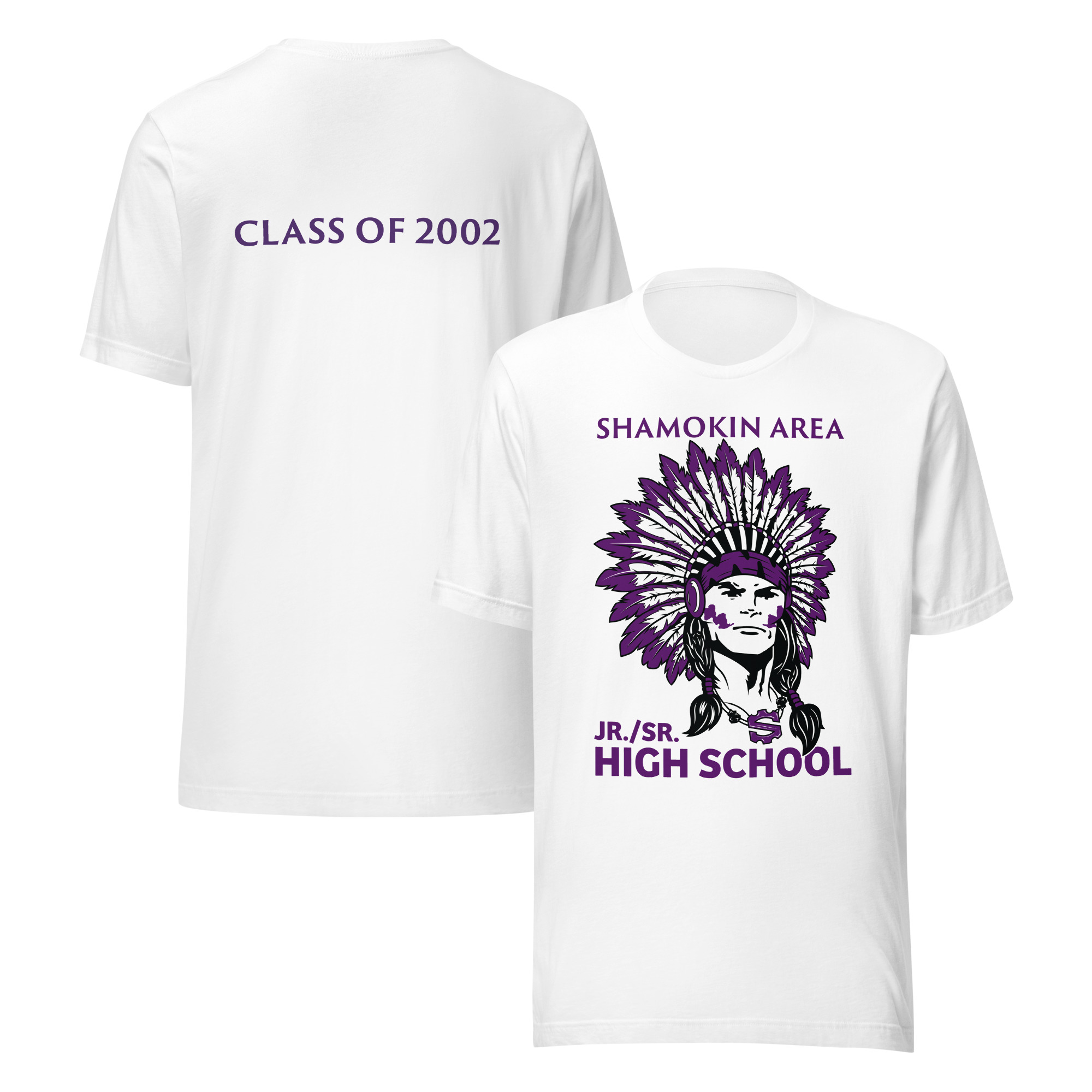 Shamokin Area Class of 2002 Unisex t-shirt - Image 6